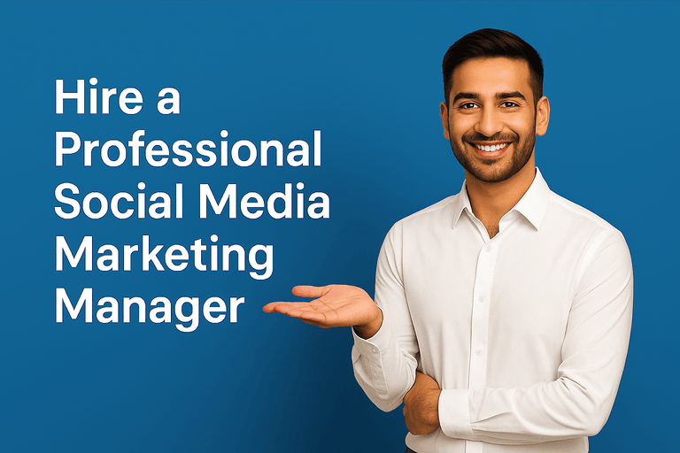 Hire a Professional Social Media Marketing Manager